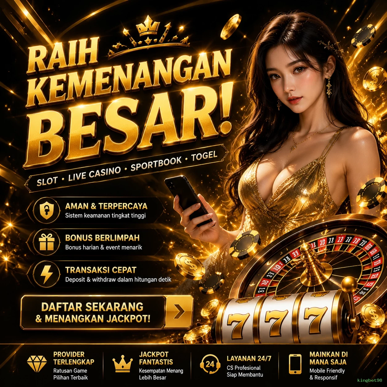 Berbagai Jenis Permainan yang Tersedia di kingbet98